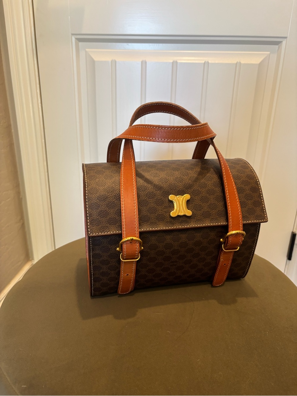 Vintage CELINE Macadam handbag